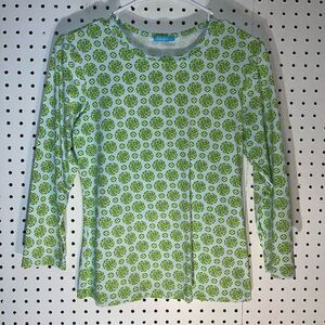 J.McLaughlin spandex blouse 